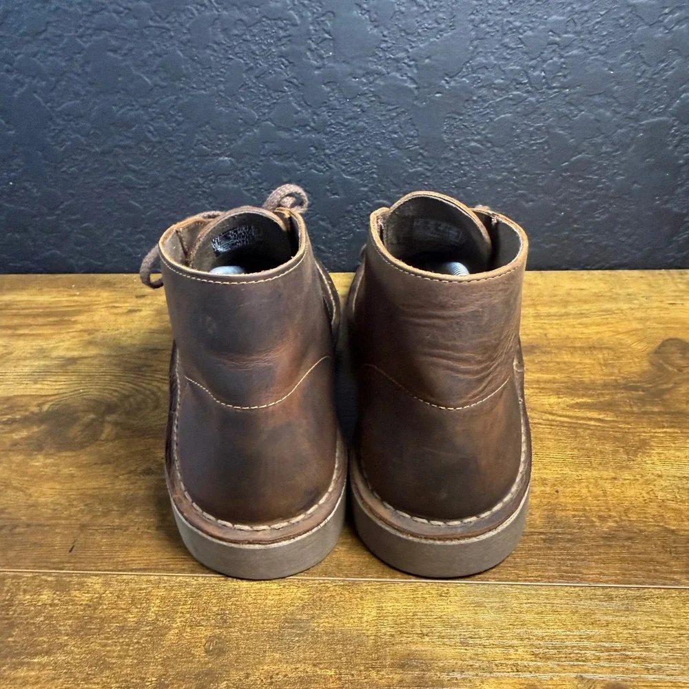 Clarks Bushacre 2 260822863095 Beeswax Leather‎ Chukka Boot Mens Size 9.5M